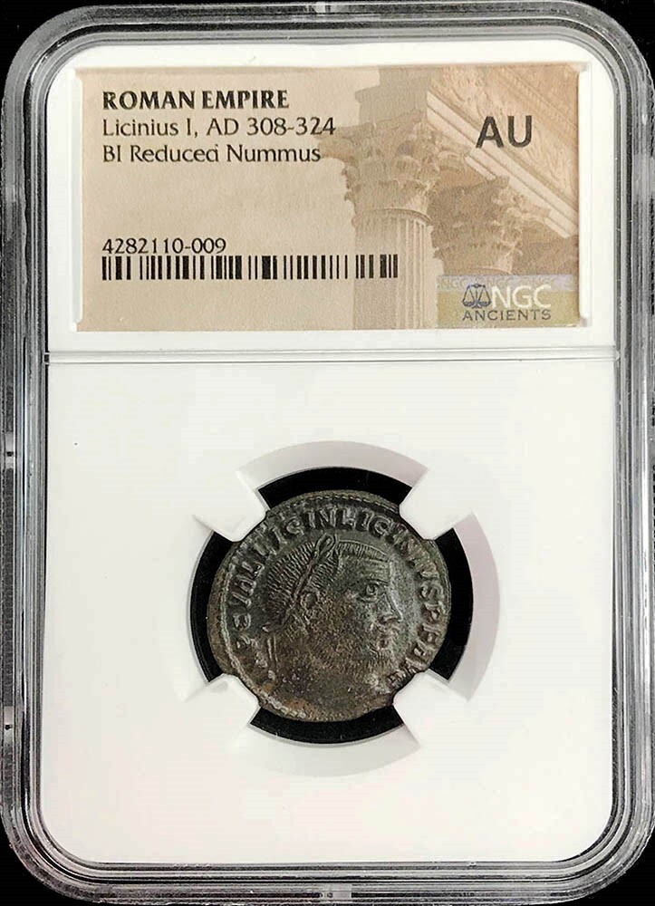 ローマ帝国 アンティークコイン NGC鑑定マクシミアヌス 286-310年 節約