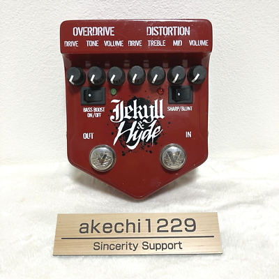 ギター Jekyll&Hyde. Overdrive-Distortion Visual Sound Jekyll and