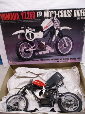 Kyosho Yamaha YZ250 EP Moto-Cross Rider 1/4.5 | eBay