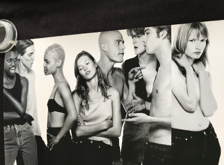 Calvin Klein CK ONE Vintage 1994 Original Poster Steven Meisel