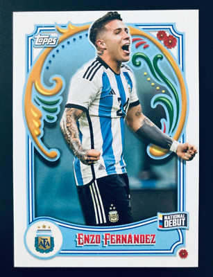 Topps Argentina FILETEADO ENZO インサート15シリ Topps Argentina