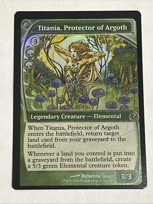 MTG アルゴスの庇護者、ティタニアfoil 未来予知 MB2 Titania