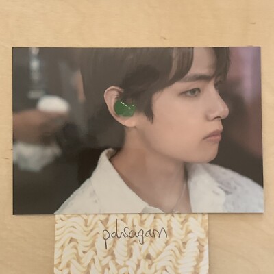 Official BTS Memories Of 2019 Blu-Ray V Taehyung Printed Photo | eBay