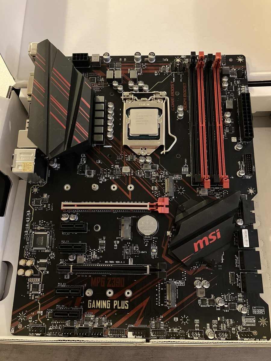 9600k & MSI Z390 Gaming Plus combo | eBay
