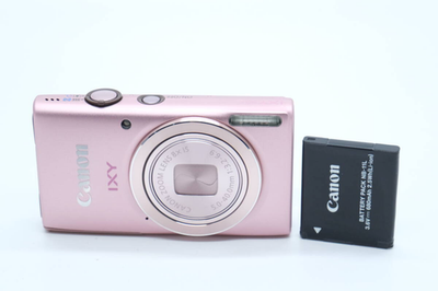 Canon IXY 90F Pink 16.0MP Compact Digital Camera English Language