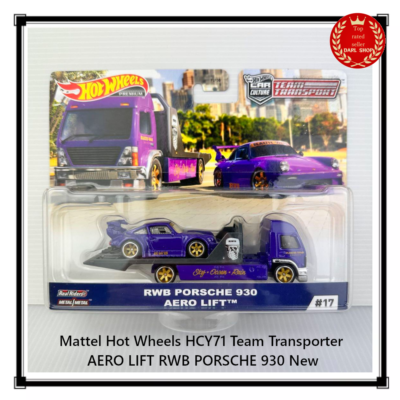 Mattel Hot Wheels HCY71 Team Transporter AERO LIFT RWB PORSCHE 930