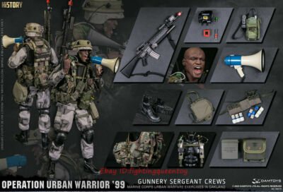 DAMTOYS Operation Urban Warrior 99 Gunnery Sergeant Crews 78080 1