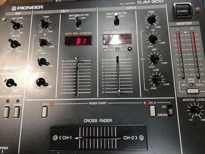 ジャンク品 Pioneer DJM-300 DJミキサー パイオニア ジャンク品