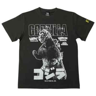 GADZILLA 1954 First Godzilla Movie Motif T-shirt Hardcore