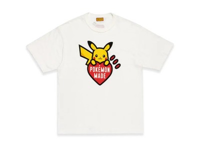 HUMAN MADE x Pokemon Made Graphic T-Shirt Pikachu Japan Limited