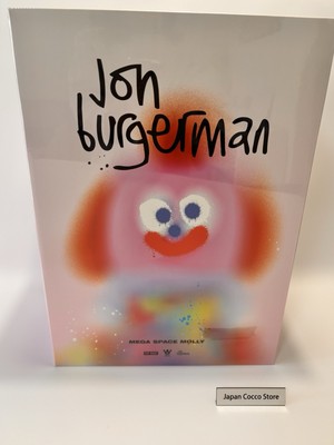 1DAY!! POPMART MEGA SPACE MOLLY 400% Jon Burgerman authentic NEW