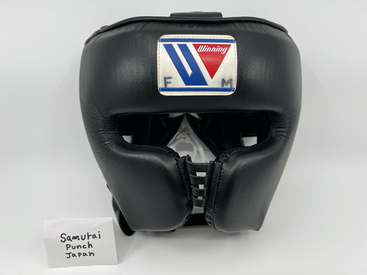 ウイニング製ヘッドギア FG3000 Winning FG-3000 Headgear L Black