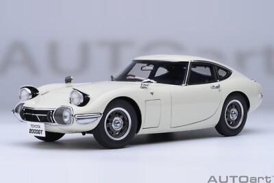 Autoart Toyota 2000GT 1967 (White) 1/18 Scale New Release! | eBay