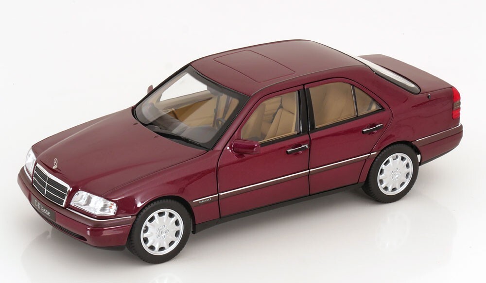 NOREV 1993 Mercedes Benz C-Klasse (W202) DARK RED 1:18 LE 1000pcs