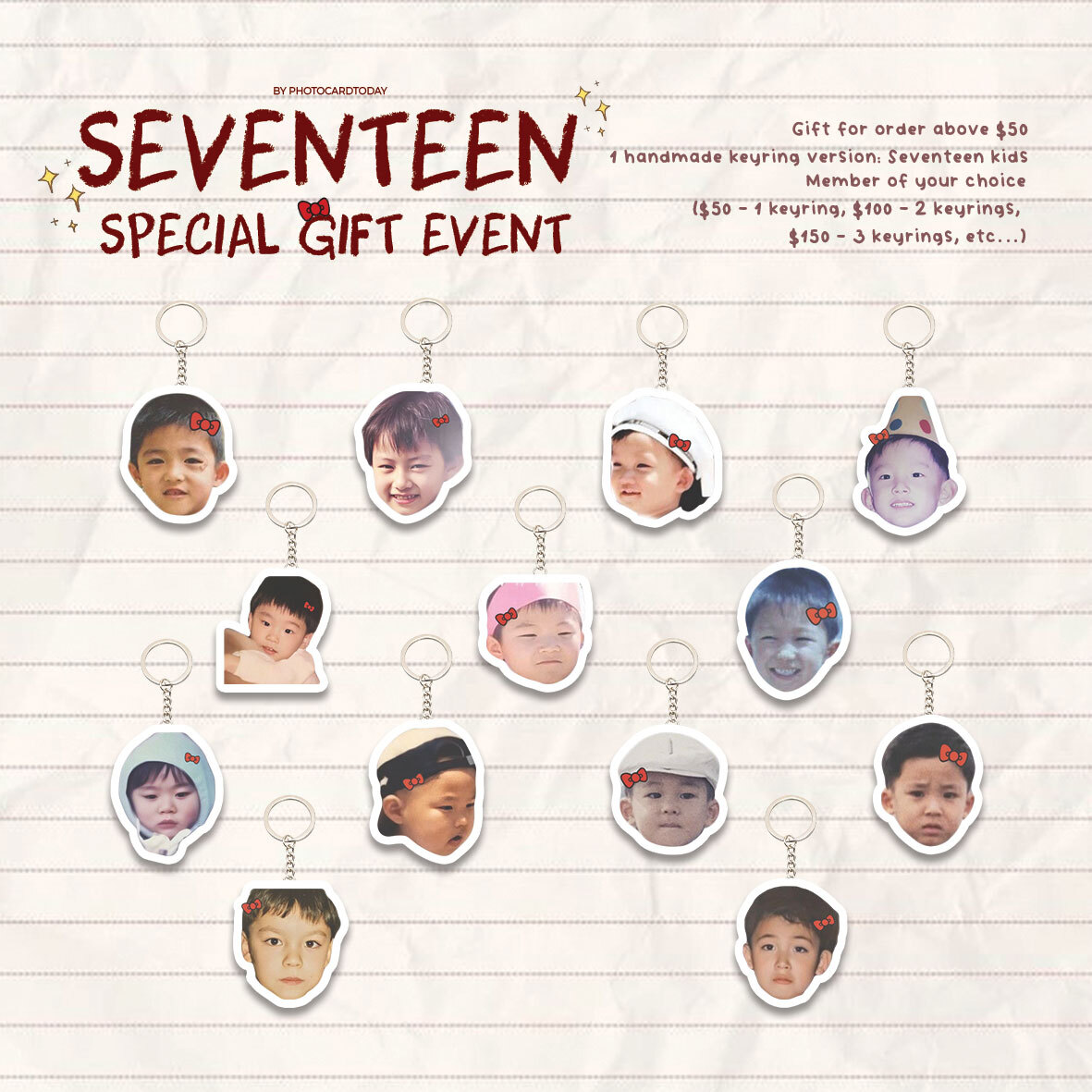 SEVENTEEN SHOPEE kpopmerch 149枚 SEVENTEEN - SEVENTEEN RIGHT HERE
