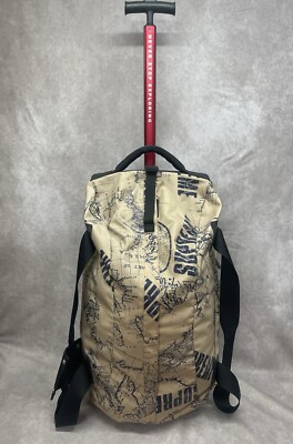 FW12 Supreme The North Face Wayfinder 25 Rolling Luggage Duffle