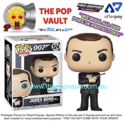 FUNKO POP VINYL MOVIES JAMES BOND 007 #524 JAMES BOND FROM DR. NO