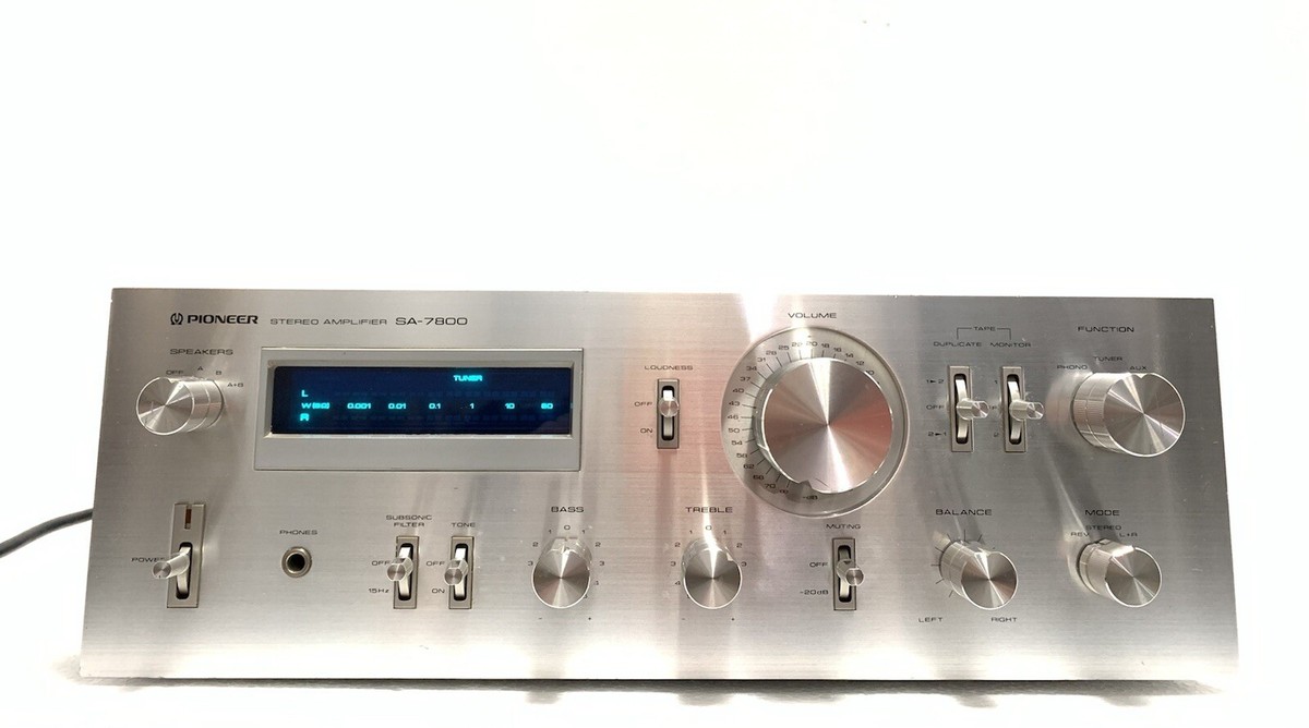 Pioneer パイオニア SA-7800Ⅱ(ジャンク品) パイオニア SA-7800 II