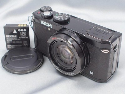 Pentax MX-1 12.0MP CMOS Compact Digital Camera Classic Black w