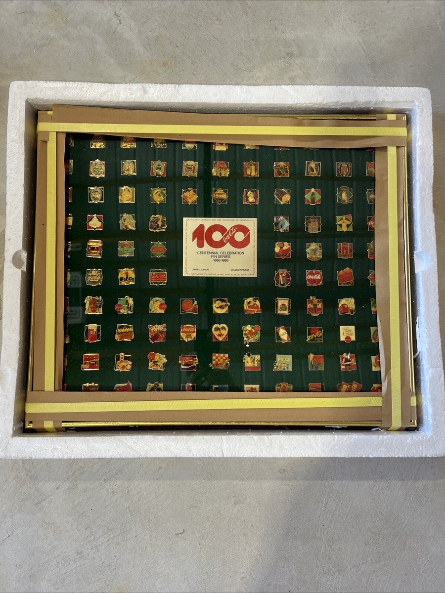 100 Years Coca-Cola Centennial Celebration Pin Series 1886-1986
