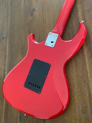 Aria Pro II Guitar, RS Wildcat, HSS SUPER STRAT, Red, MIJ, 1986