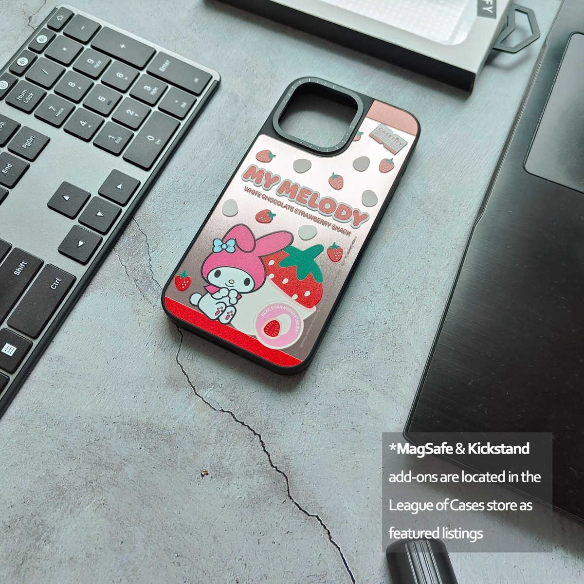 My Melody Casetify Cases for iPhone 13-17 optional MagSafe