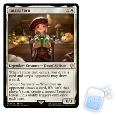 MTG タタル・タル 拡張アート FOIL 英語Tataru Taru MTG【拡張】タタル