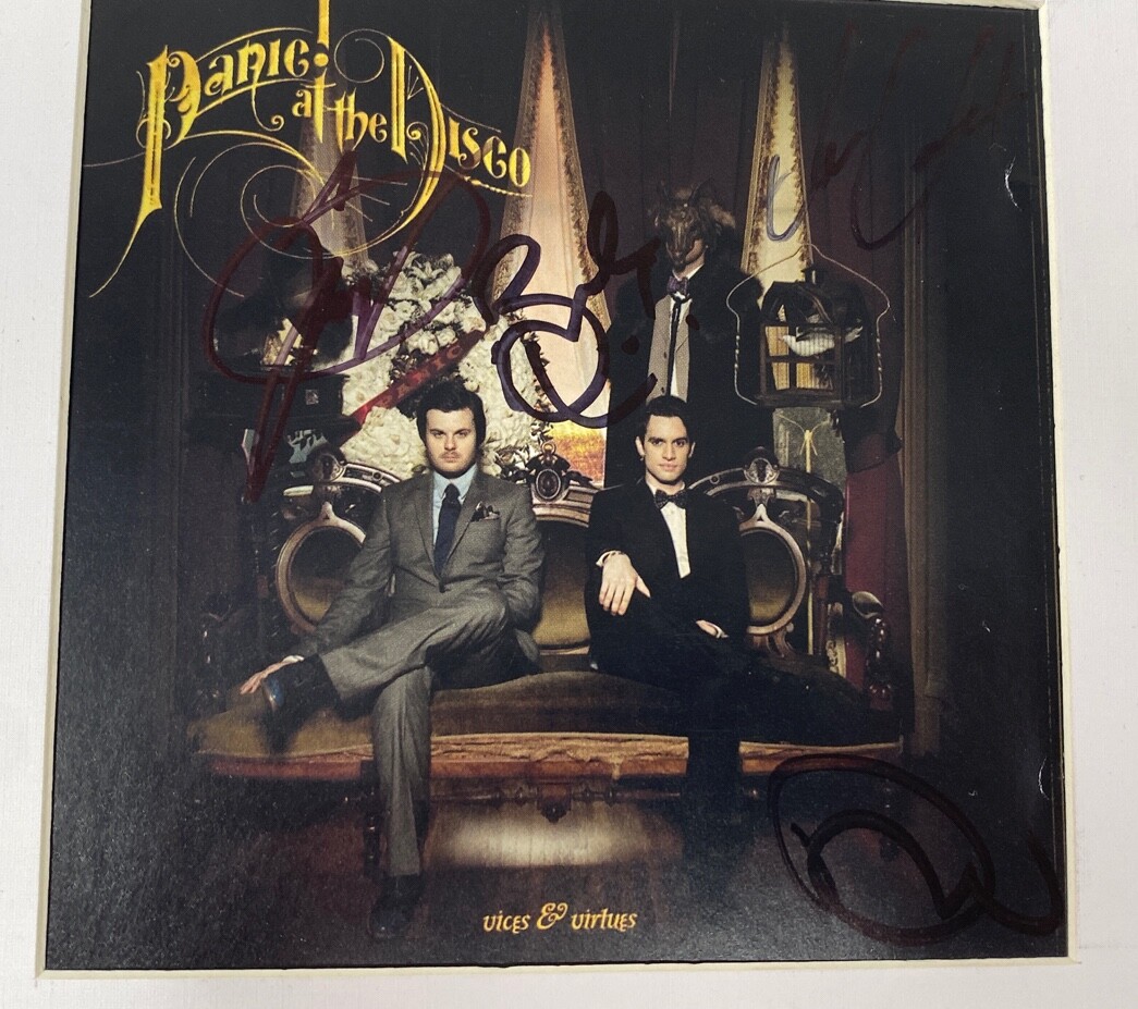 Panic at the disco 直筆サインCD パニックアットザディスコ パニック