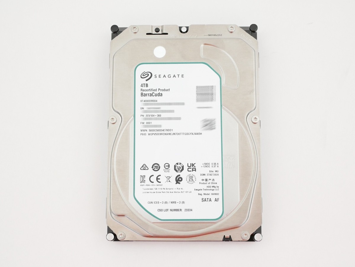 Seagate Barracuda 4TB 3.5