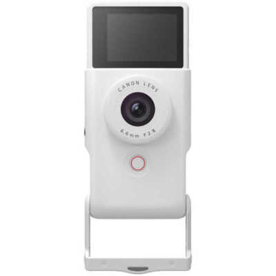 CANON Compact Digital Camera PowerShot V10 Vlog Camera - White
