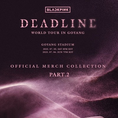 BLACKPINK DEADLINE WORLD TOUR IN GOYANG Official MD Collection