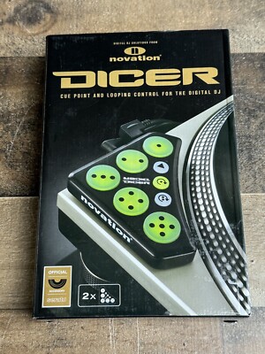 Novation Dicer Digital DJ Controllers Cue Point & Looping Control