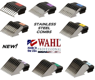 WAHL STAINLESS STEEL Attachment Guard GUIDE Blade COMB*Fit KM2,KM5