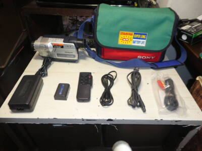 SONY CCD-TRV106 videoHi8 8mm HANDYCAM Good operation Used Japan | eBay