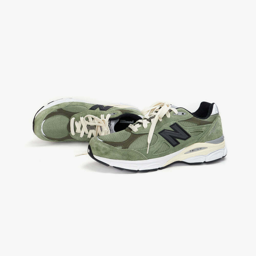 New Balance 990v3 JJJJound Olive Green Grey White M990JD3NB Men's