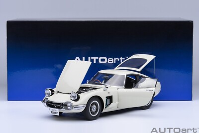 Autoart Toyota 2000GT 1967 (White) 1/18 Scale New Release! | eBay