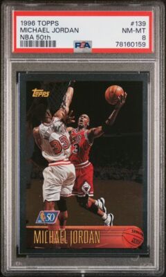 その他 PSA8 Topps Chrome 139 Michael Jordan PSA8 Topps Chrome 139