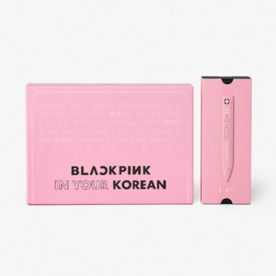 BLACKPINK IN YOUR KOREAN with MotiPen Book+Role-Play Kit+Sticker+