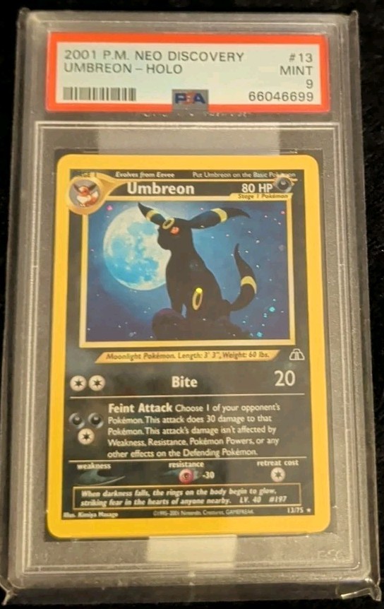 UMBREON HOLO 13/75 ブラッキー 英語版 ポケットモンスター Umbreon 13