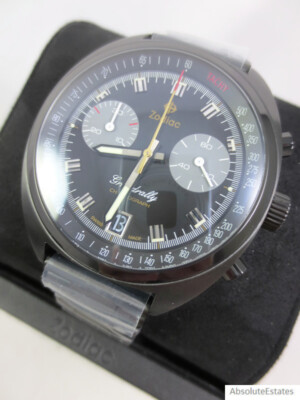 Zodiac Grandrally Black Dial Men's Watch ZO9608 for sale online | eBay