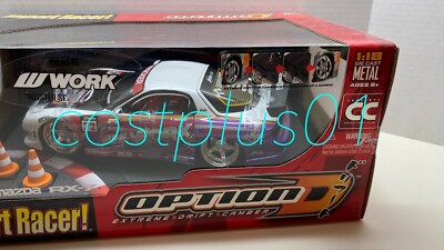 JADA IMPORT RACER OPTION D MAZDA RX 7 RX7 1:18 CC | eBay