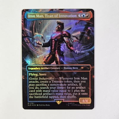 タイムセール MTG マーベル Iron Man foil 未開封 ① MTG Marvel