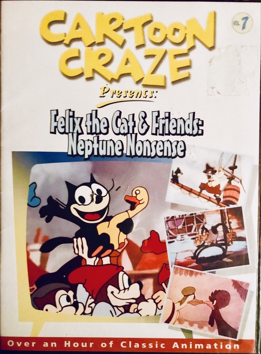 Cartoon Craze Felix the Cat & Friends Neptune Nonsense New Sealed