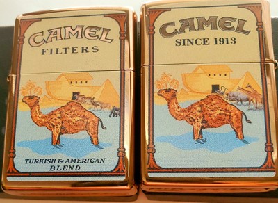 ZIPPO CAMEL Noah's Ark CZ ROSE GOLD CASE LIMITED EDITION 50 MADE