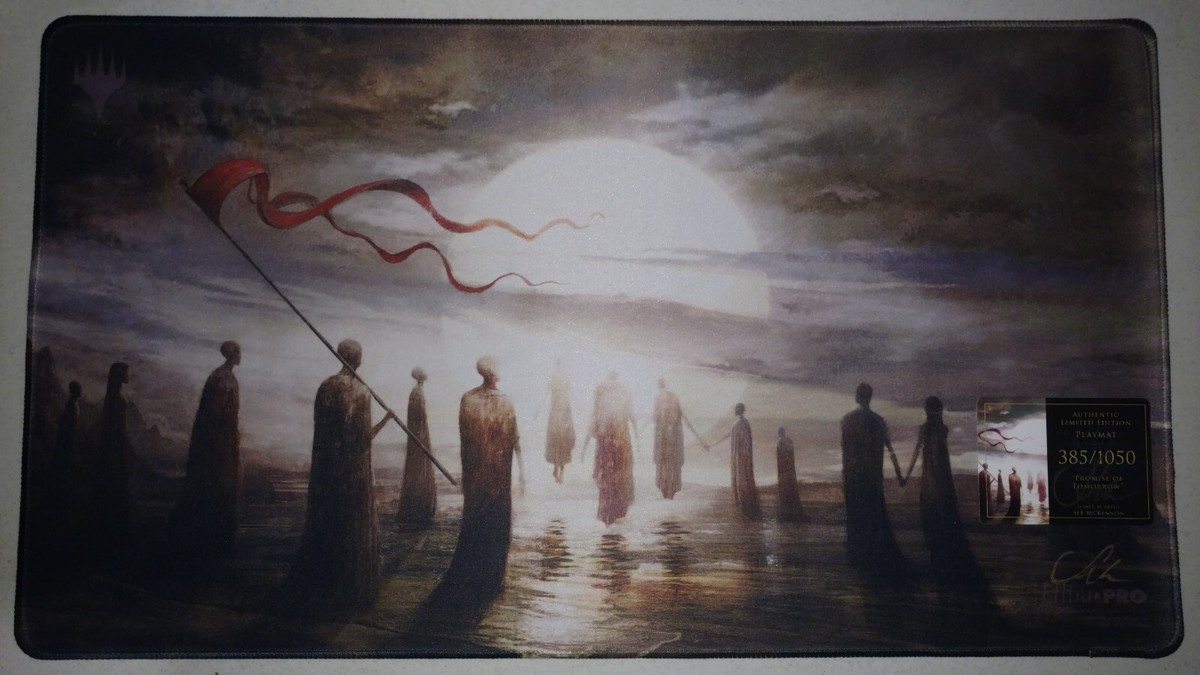 Seb Mckinnon Promise of Tomorrow Playmat Kickstarter Signed