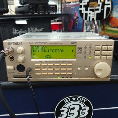 YAMAHA MU2000 トーンジェネレーター ACアダプタ付き YAMAHA MU2000