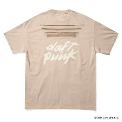 DAFT PUNK GEEKS RULE SILKSCREEN PRINTING T SHIRT 02 Random Access
