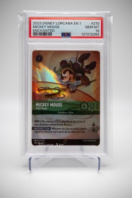 LORCANA ロルカナ enchanted ミニー PSA10 LORCANA ロルカナ enchanted