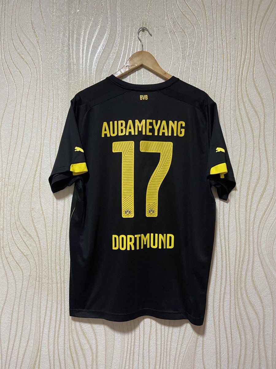BORUSSIA DORTMUND 2014 2015 AWAY FOOTBALL SHIRT SOCCER JERSEY PUMA