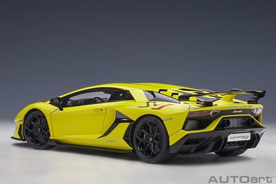 AUTOart 1/18 Lamborghini Aventador SVJ Pearl Yellow Finished